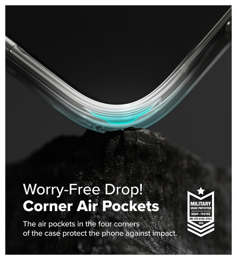 Ringke Fusion Samsung Galaxy S25 Edge Hoesje Back Cover Transparant afbeelding 4