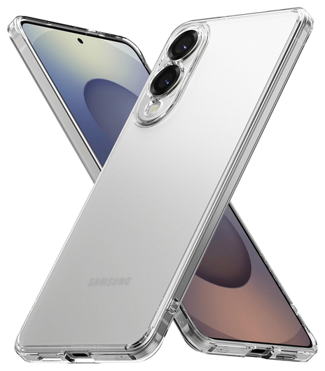 Ringke Fusion Samsung Galaxy S25 Edge Hoesje Back Cover Matte Transparant afbeelding 1