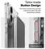 Ringke Fusion Samsung Galaxy S25 Edge Hoesje Back Cover Matte Transparant afbeelding 8