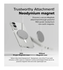 Ringke Fusion Magnetic Samsung Galaxy S25 Edge Hoesje MagSafe Transparant afbeelding 8