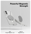 Ringke Fusion Magnetic Samsung Galaxy S25 Edge Hoesje MagSafe Transparant afbeelding 8