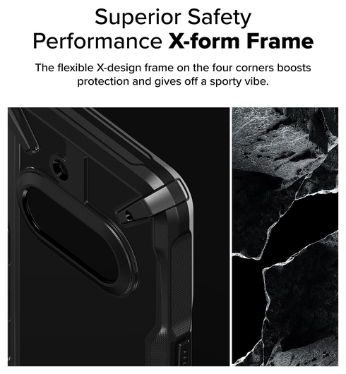 Ringke Fusion X Nothing Phone (3a) Hoesje Back Cover Zwart afbeelding 7