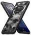 Ringke Fusion X Nothing Phone (3a) Hoesje Back Cover Camo Zwart