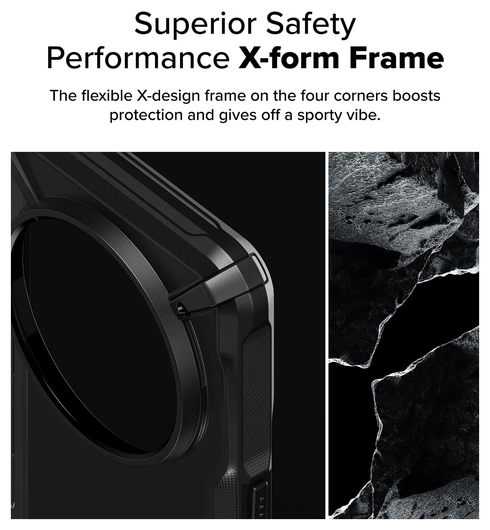 Ringke Fusion X Nothing Phone (3a) Pro Hoesje Back Cover Zwart afbeelding 9