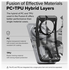 Ringke Fusion X Nothing Phone (3a) Pro Hoesje Back Cover Camo Zwart afbeelding 5