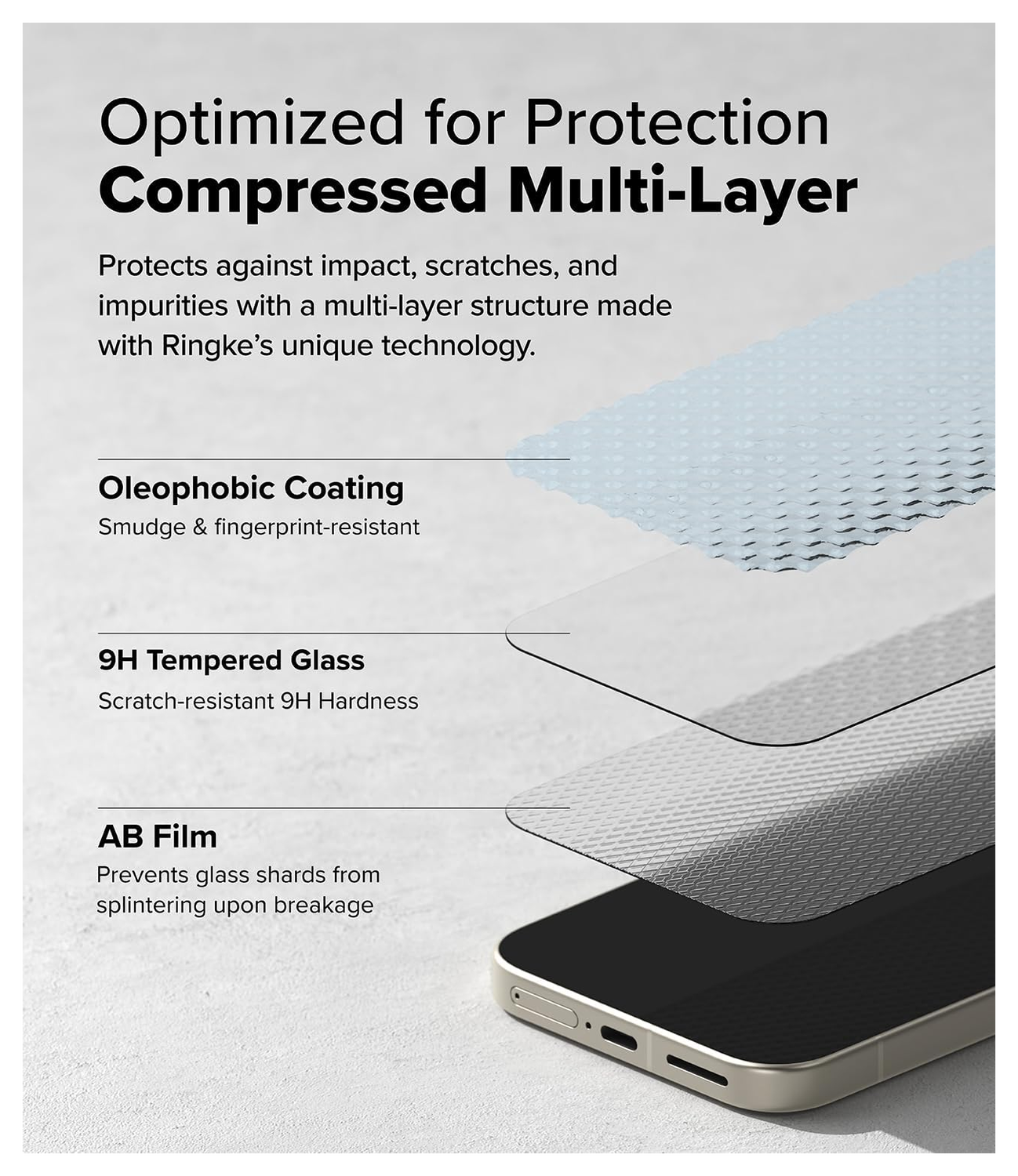 Ringke Easy Slide Google Pixel 9a Screen Protector met Jig 2-Pack afbeelding 7