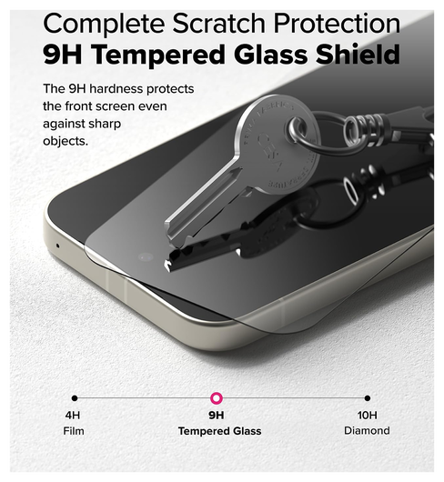 Ringke Easy Slide Google Pixel 9a Screen Protector met Jig 2-Pack afbeelding 6