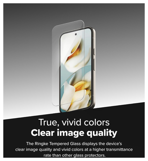 Ringke Easy Slide Google Pixel 9a Screen Protector met Jig 2-Pack afbeelding 9