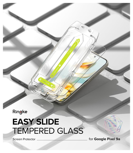 Ringke Easy Slide Google Pixel 9a Screen Protector met Jig 2-Pack afbeelding 10