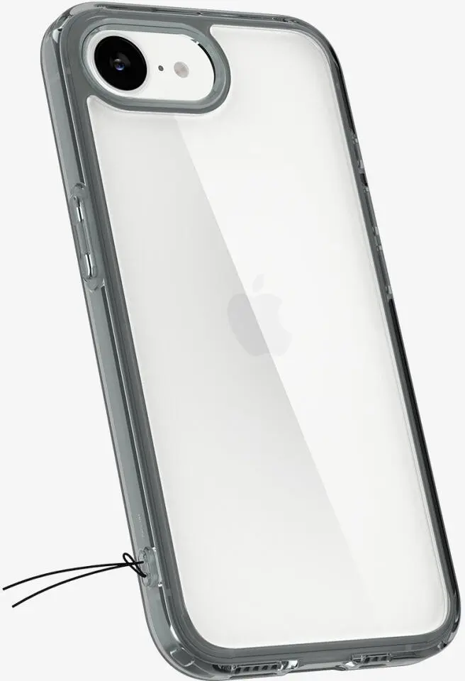 Spigen Ultra Hybrid Apple iPhone 16e Hoesje Back Cover Grijs Transparant afbeelding 10