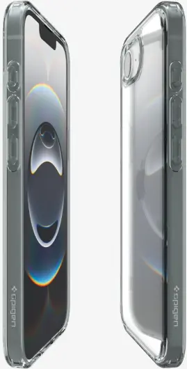 Spigen Ultra Hybrid Apple iPhone 16e Hoesje Back Cover Grijs Transparant afbeelding 11