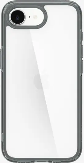 Spigen Ultra Hybrid Apple iPhone 16e Hoesje Back Cover Grijs Transparant afbeelding 2