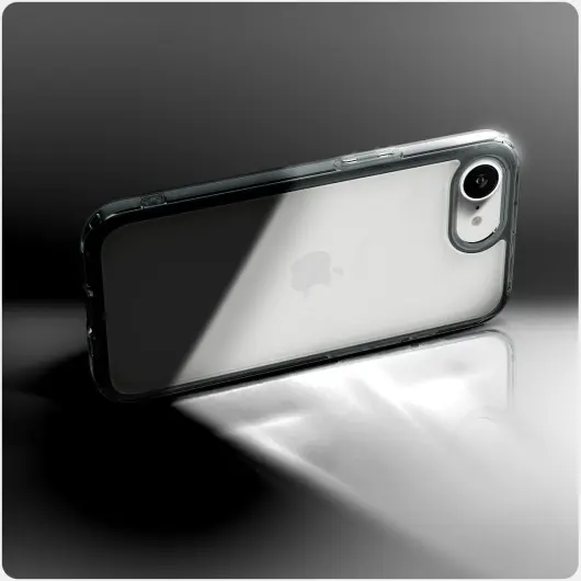Spigen Ultra Hybrid Apple iPhone 16e Hoesje Back Cover Grijs Transparant afbeelding 6