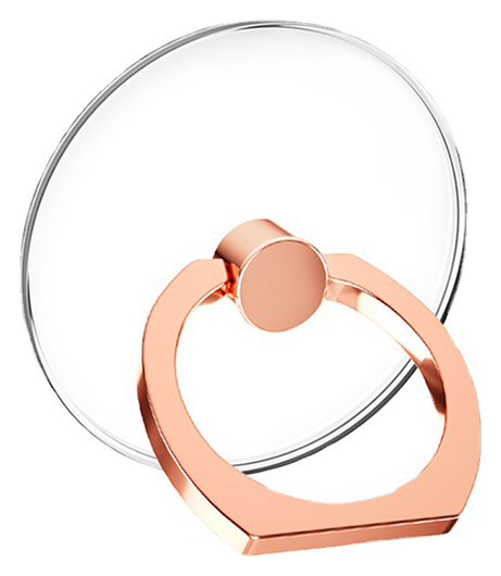 Universele Telefoon Ring Houder 360° Draaibaar Achterkant Telefoon Roze Goud afbeelding 1