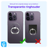 Universele Telefoon Ring Houder 360° Draaibaar Achterkant Telefoon Roze Goud afbeelding 6
