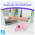 Universele Telefoon Ring Houder 360° Draaibaar Achterkant Telefoon Roze Goud afbeelding 3