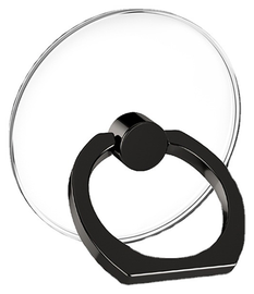 Universele Telefoon Ring Houder 360° Draaibaar Achterkant Telefoon Zwart