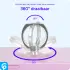 Universele Telefoon Ring Houder 360° Draaibaar Achterkant Telefoon Zwart afbeelding 4