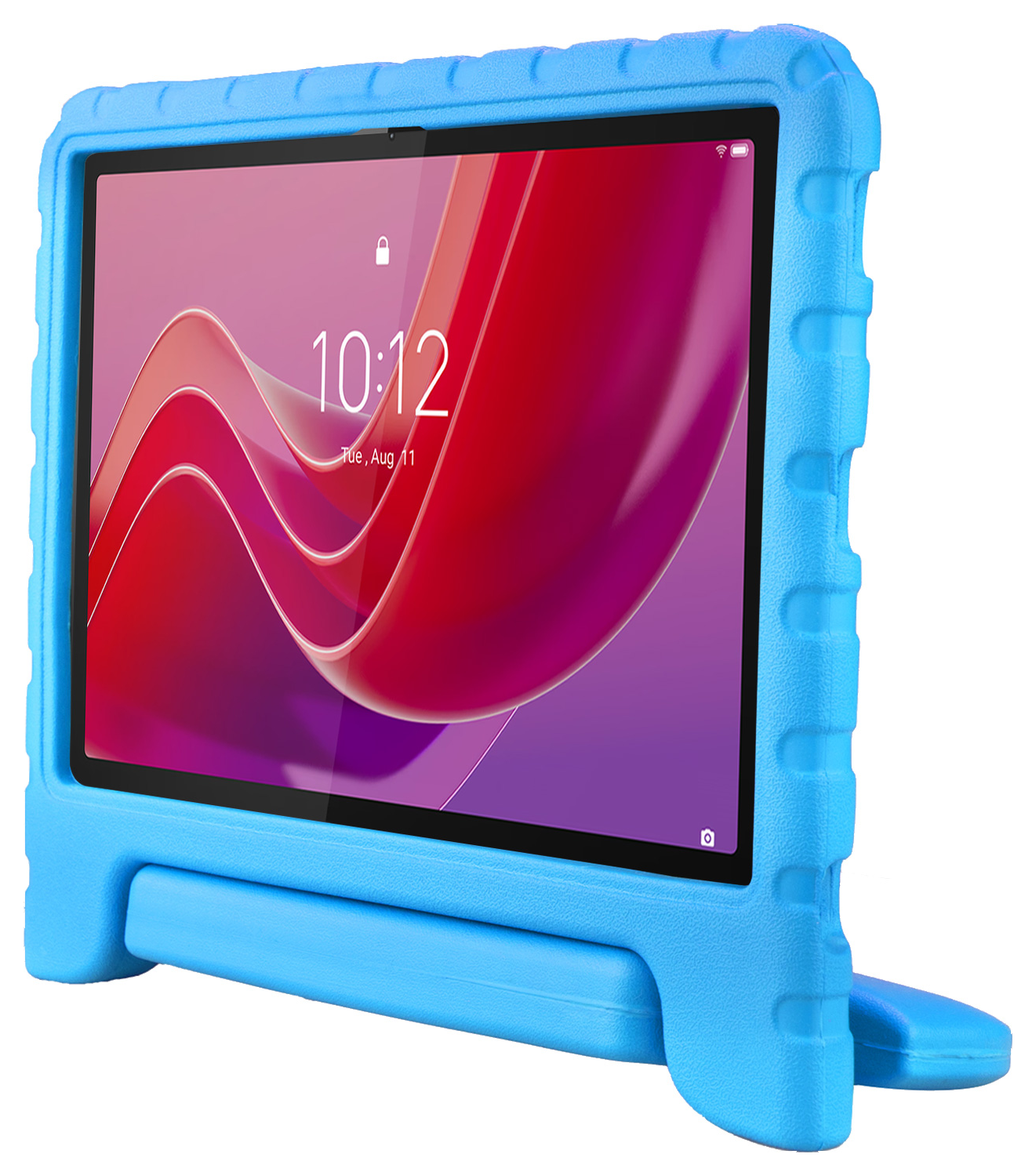 HappyCase Lenovo Tab M11/K11 Kinder Tablethoes met Handvat Blauw afbeelding 10