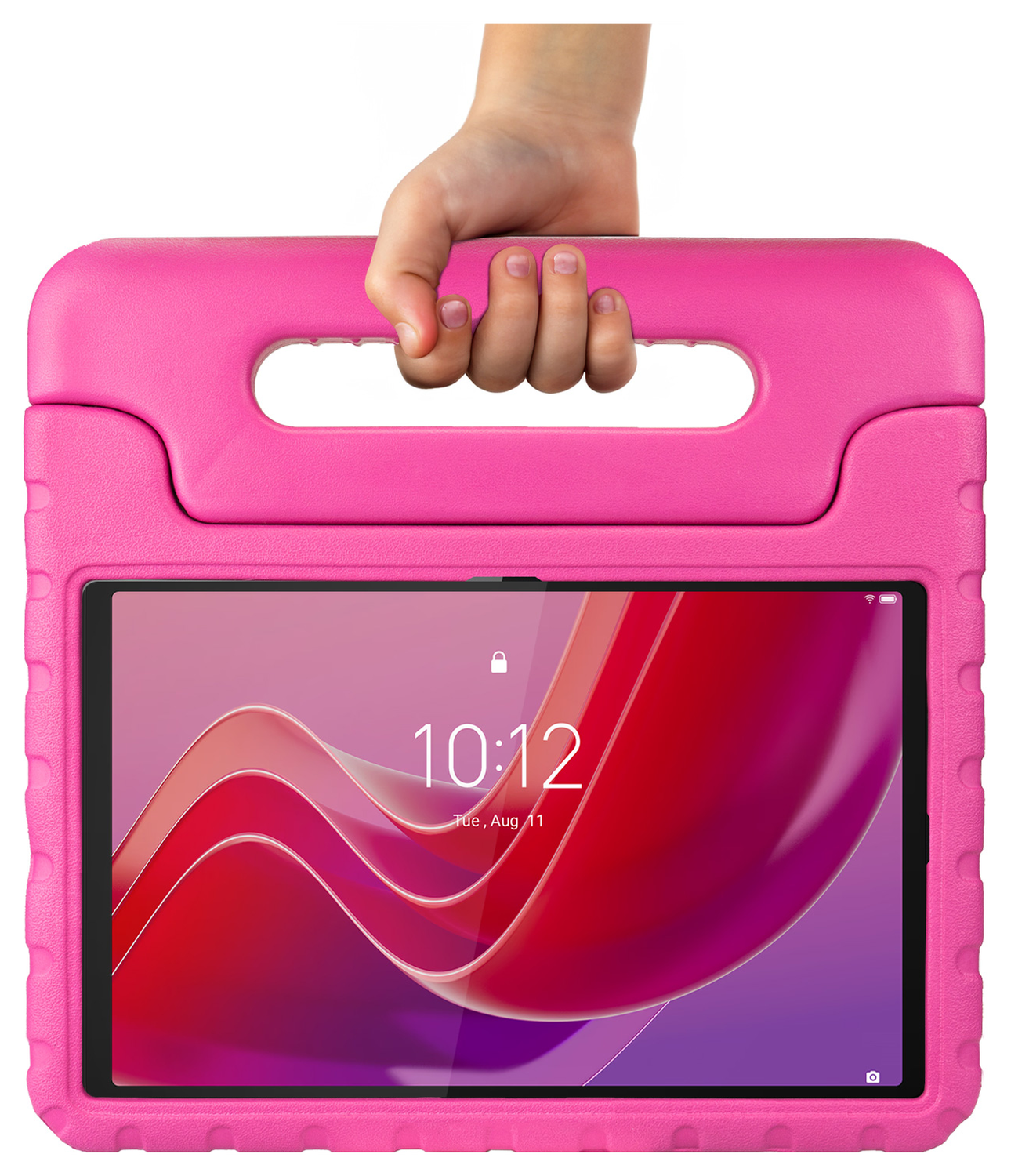 HappyCase Lenovo Tab M11/K11 Kinder Tablethoes met Handvat Roze afbeelding 6