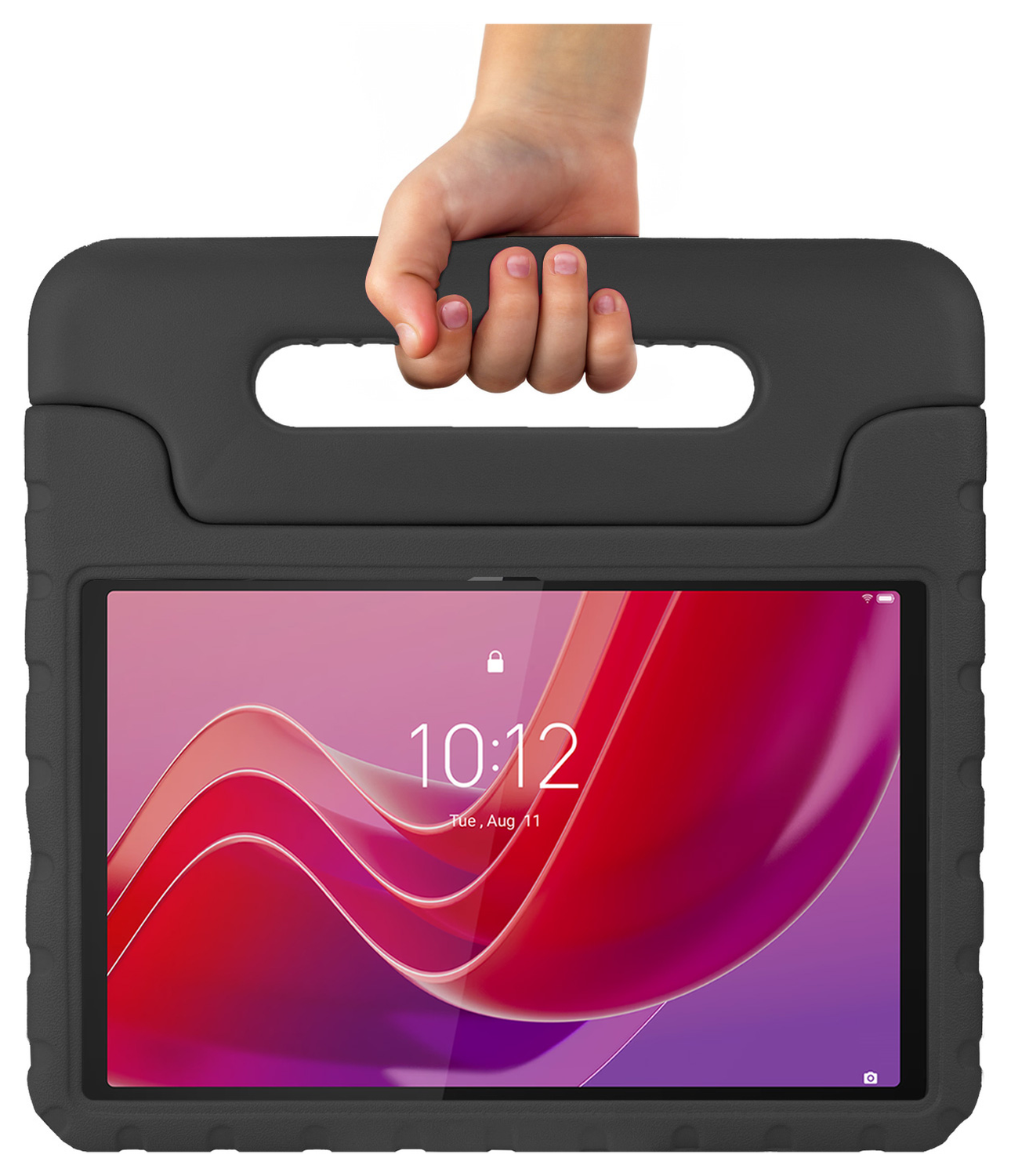 HappyCase Lenovo Tab M11/K11 Kinder Tablethoes met Handvat Zwart afbeelding 7