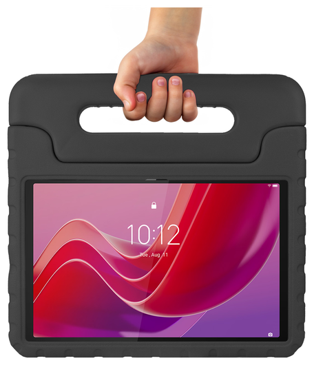 HappyCase Lenovo Tab M11/K11 Kinder Tablethoes met Handvat Zwart afbeelding 7