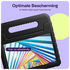 HappyCase Lenovo Tab M11/K11 Kinder Tablethoes met Handvat Zwart afbeelding 2