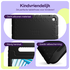 HappyCase Lenovo Tab M11/K11 Kinder Tablethoes met Handvat Zwart afbeelding 4