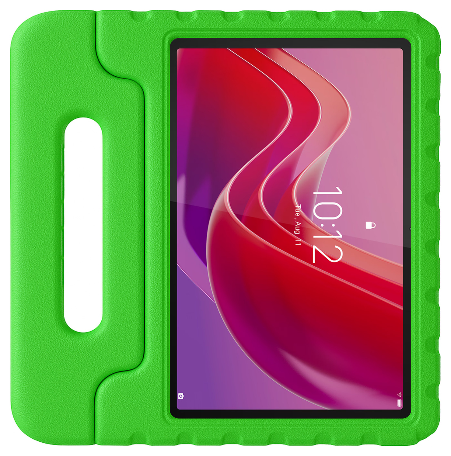 HappyCase Lenovo Tab M11/K11 Kinder Tablethoes met Handvat Groen afbeelding 1