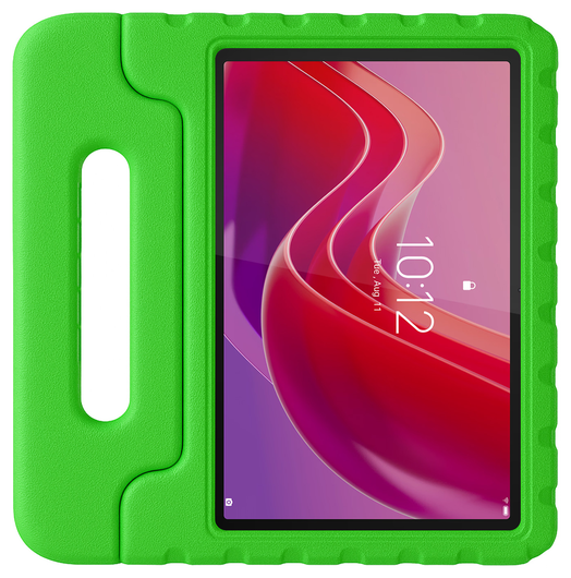 HappyCase Lenovo Tab M11/K11 Kinder Tablethoes met Handvat Groen afbeelding 1