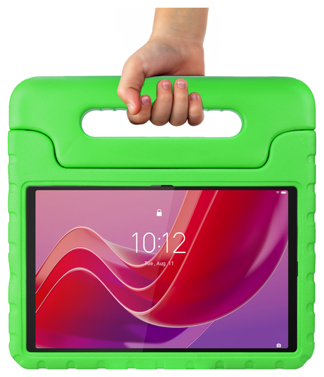 HappyCase Lenovo Tab M11/K11 Kinder Tablethoes met Handvat Groen afbeelding 10
