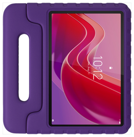 HappyCase Lenovo Tab M11/K11 Kinder Tablethoes met Handvat Paars