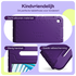HappyCase Lenovo Tab M11/K11 Kinder Tablethoes met Handvat Paars afbeelding 3