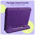 HappyCase Lenovo Tab M11/K11 Kinder Tablethoes met Handvat Paars afbeelding 4