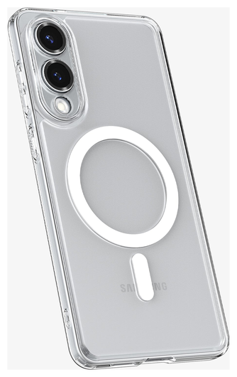 Spigen Ultra Hybrid MagFit Samsung Galaxy S25 Edge Hoesje MagSafe Clear Wit afbeelding 9