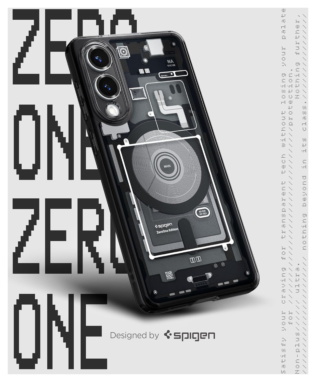 Spigen Ultra Hybrid MagFit Samsung Galaxy S25 Edge Hoesje MagSafe Zero One Zwart afbeelding 2