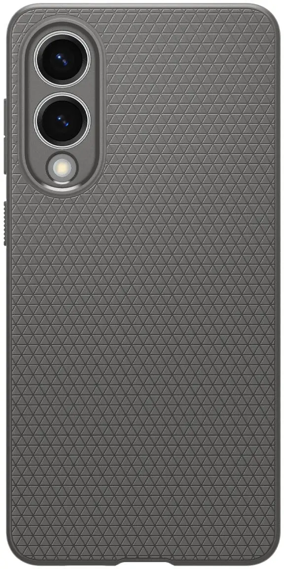 Spigen Liquid Air Samsung Galaxy S25 Edge Hoesje Back Cover Grijs afbeelding 10