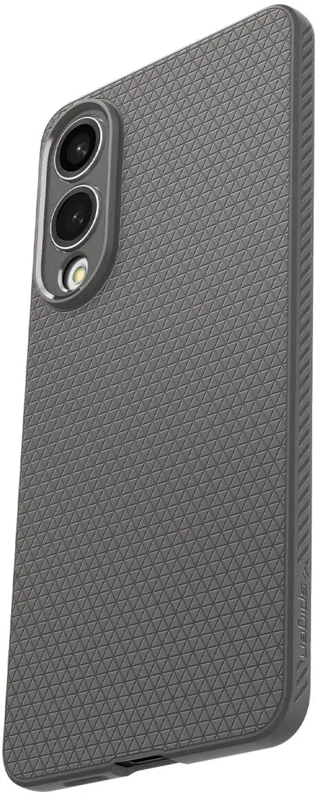 Spigen Liquid Air Samsung Galaxy S25 Edge Hoesje Back Cover Grijs afbeelding 11