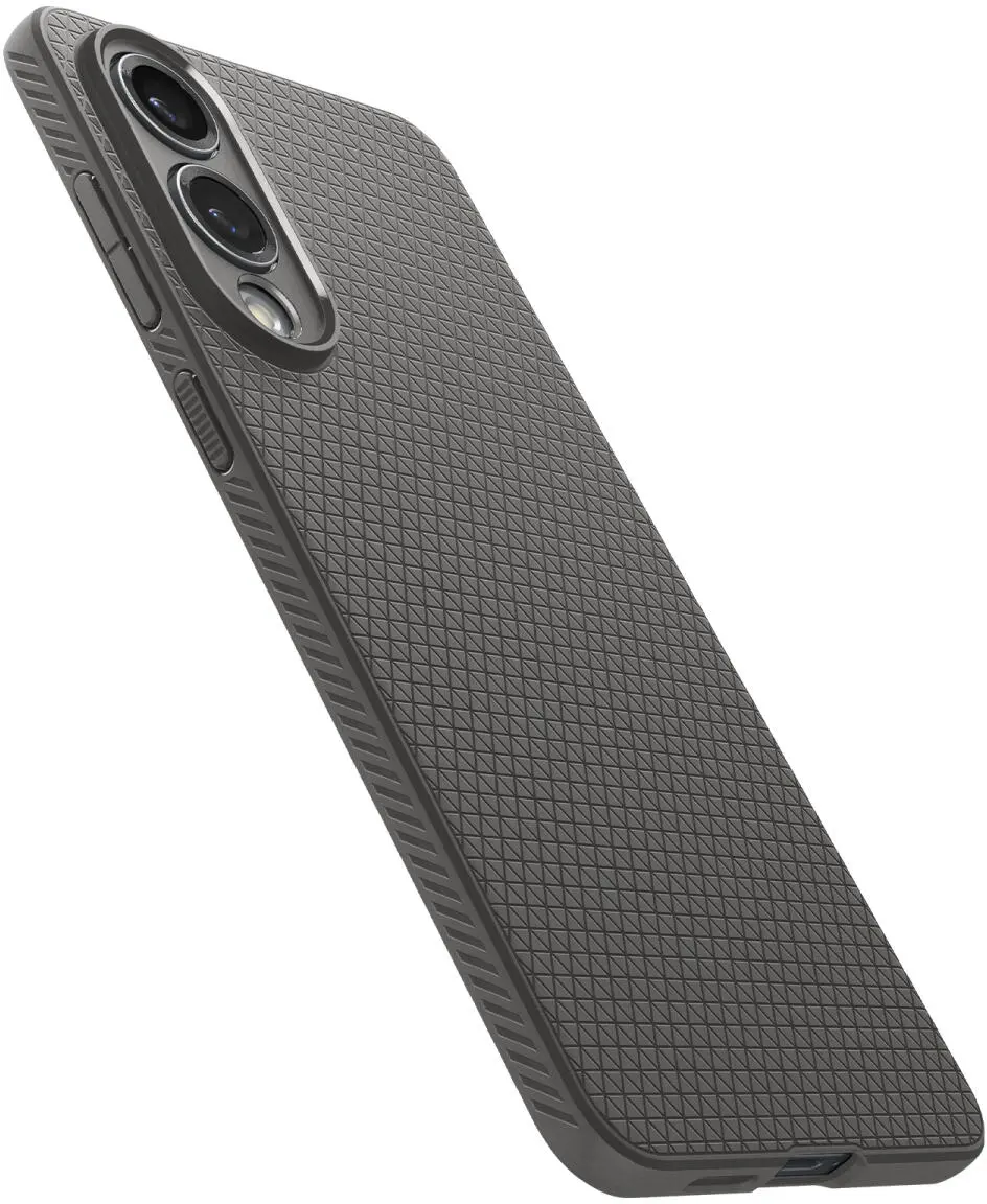 Spigen Liquid Air Samsung Galaxy S25 Edge Hoesje Back Cover Grijs afbeelding 12