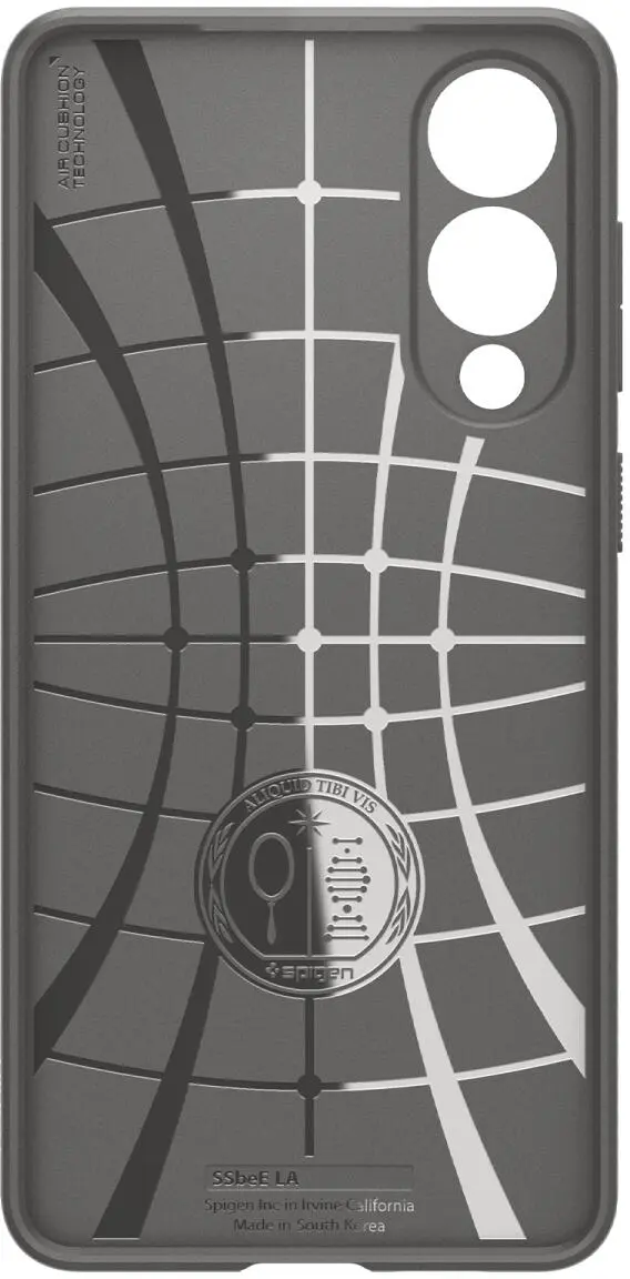 Spigen Liquid Air Samsung Galaxy S25 Edge Hoesje Back Cover Grijs afbeelding 14