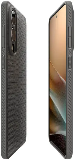 Spigen Liquid Air Samsung Galaxy S25 Edge Hoesje Back Cover Grijs afbeelding 18