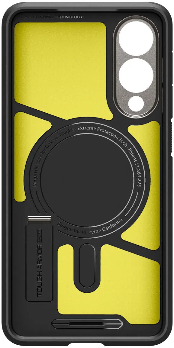 Spigen Tough Armor Samsung Galaxy S25 Edge Hoesje MagSafe Back Cover Gunmetal afbeelding 12