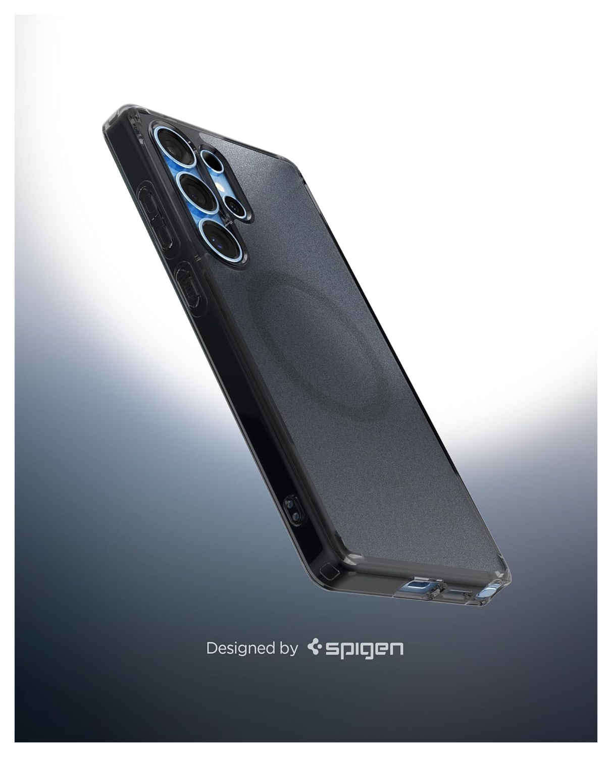 Spigen Ultra Hybrid MagFit Samsung Galaxy S25 Edge Hoesje MagSafe Zwart afbeelding 2