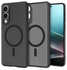 Spigen Ultra Hybrid MagFit Samsung Galaxy S25 Edge Hoesje MagSafe Zwart afbeelding 1
