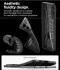 Spigen Liquid Air Samsung Galaxy S25 Edge Hoesje Back Cover Matte Zwart afbeelding 3
