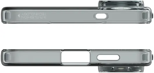 Spigen Liquid Crystal Samsung Galaxy S25 Edge Hoesje Zwart Transparant afbeelding 18