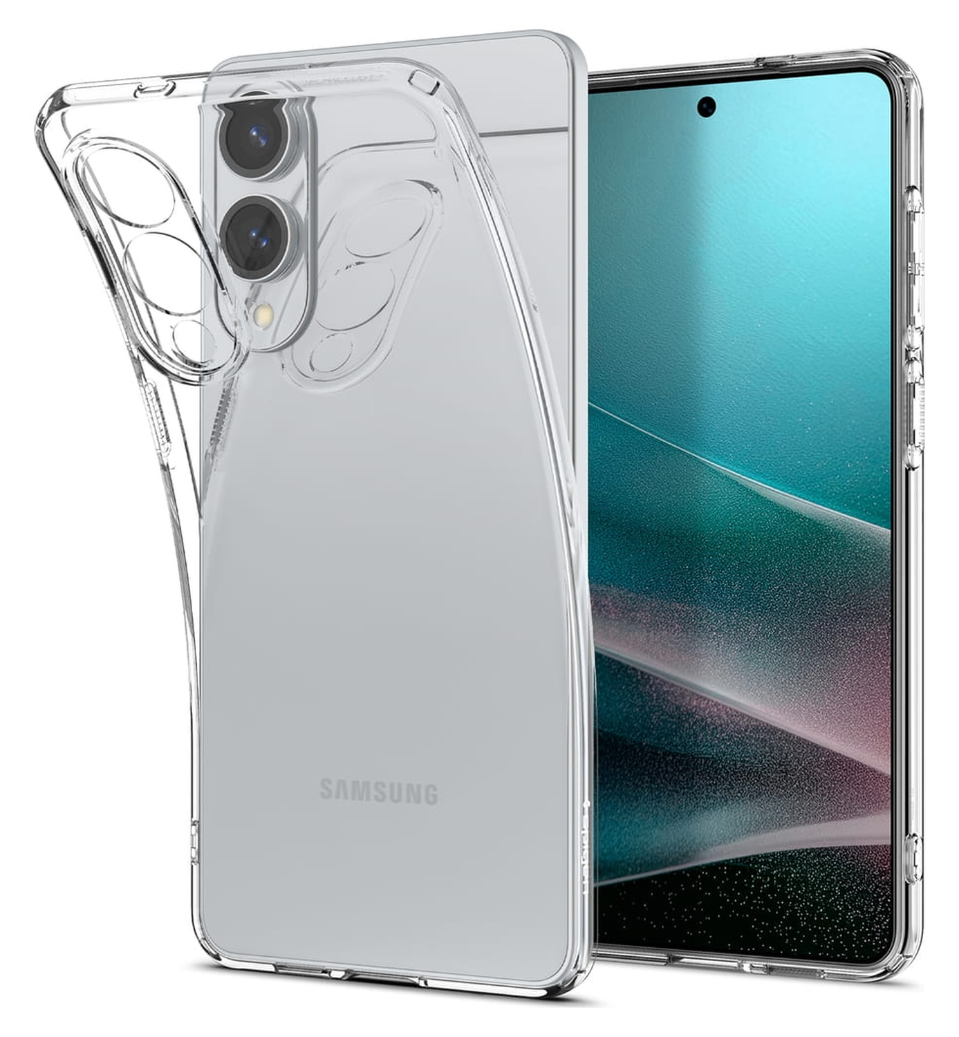 Spigen Crystal Flex Samsung Galaxy S25 Edge Hoesje Back Cover Transparant afbeelding 5