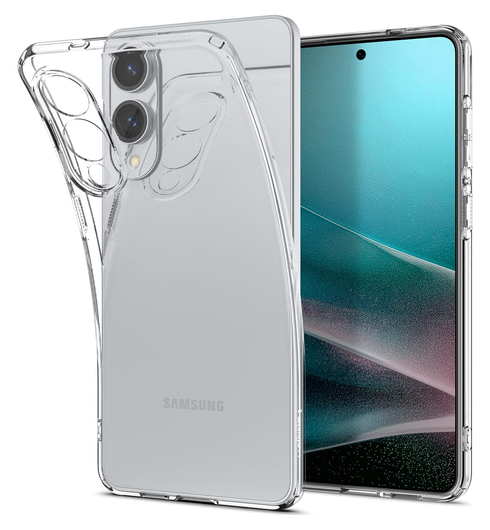 Spigen Crystal Flex Samsung Galaxy S25 Edge Hoesje Back Cover Transparant afbeelding 5