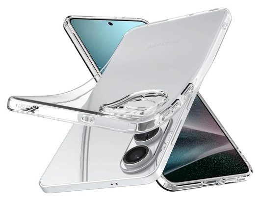 Spigen Crystal Flex Samsung Galaxy S25 Edge Hoesje Back Cover Transparant afbeelding 2