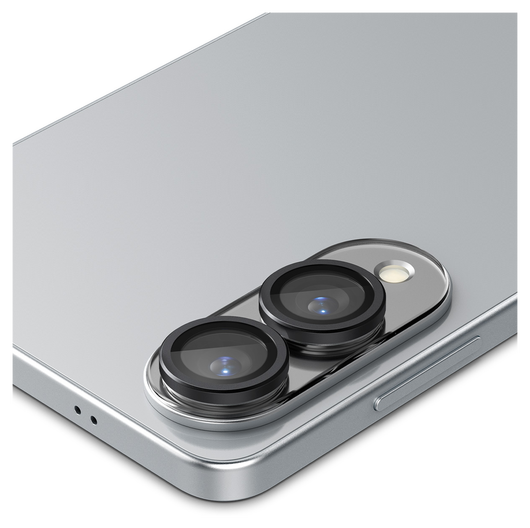 Spigen Optik Pro HD Samsung Galaxy S25 Edge Camera Lens Protector Zwart 2-Pack afbeelding 10